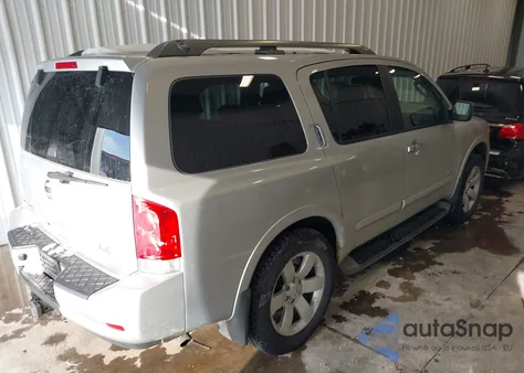 2008 Nissan Armada Le из США, поврежденный, VIN 5N1BA08CX8N603228